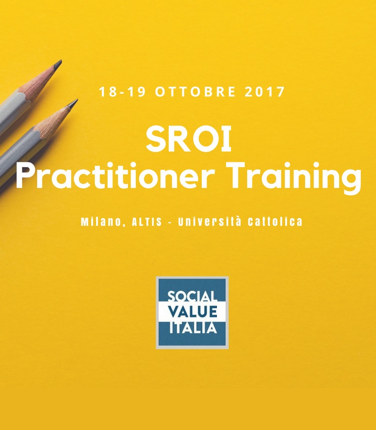 SROI Practitioner Training (Milano, 18-19 ottobre)