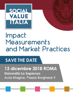 Workshop “Impact Measurements and Market Practices” – Roma, 13 dicembre