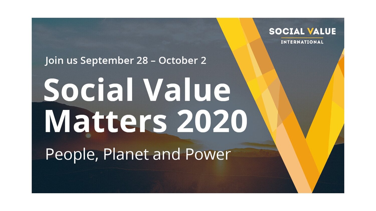 Social Value Matters 2020: People, Planet & Power
