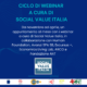 Ciclo di webinar a cura di Social Value Italia